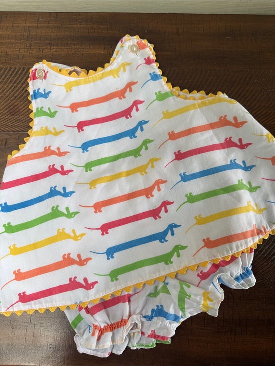 Vintage Other - Vintage Ruth Scharf Dog Print Two Piece Set
